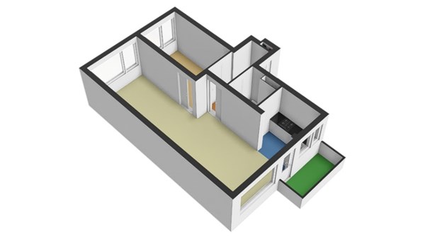 Floorplan - Cleyburchstraat 23B, 3039 DB Rotterdam